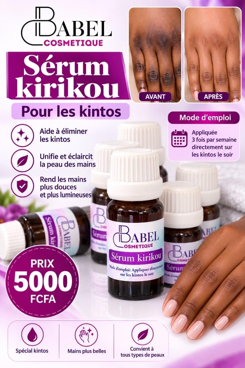 Sérum kirikou – Babel Cosmétique