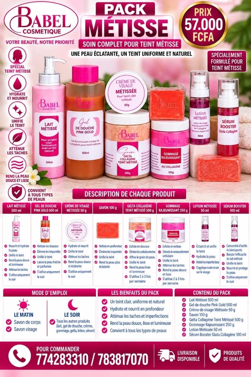 Pack Métisse – Babel Cosmétique