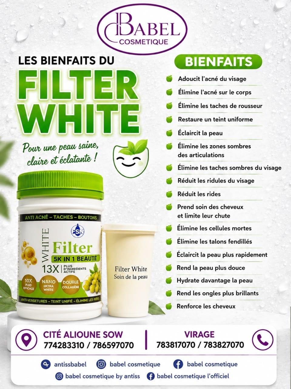 Filter white – Babel Cosmétique (photo 2)