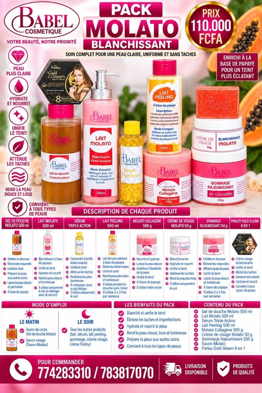 Pack Molato gm – Babel Cosmétique