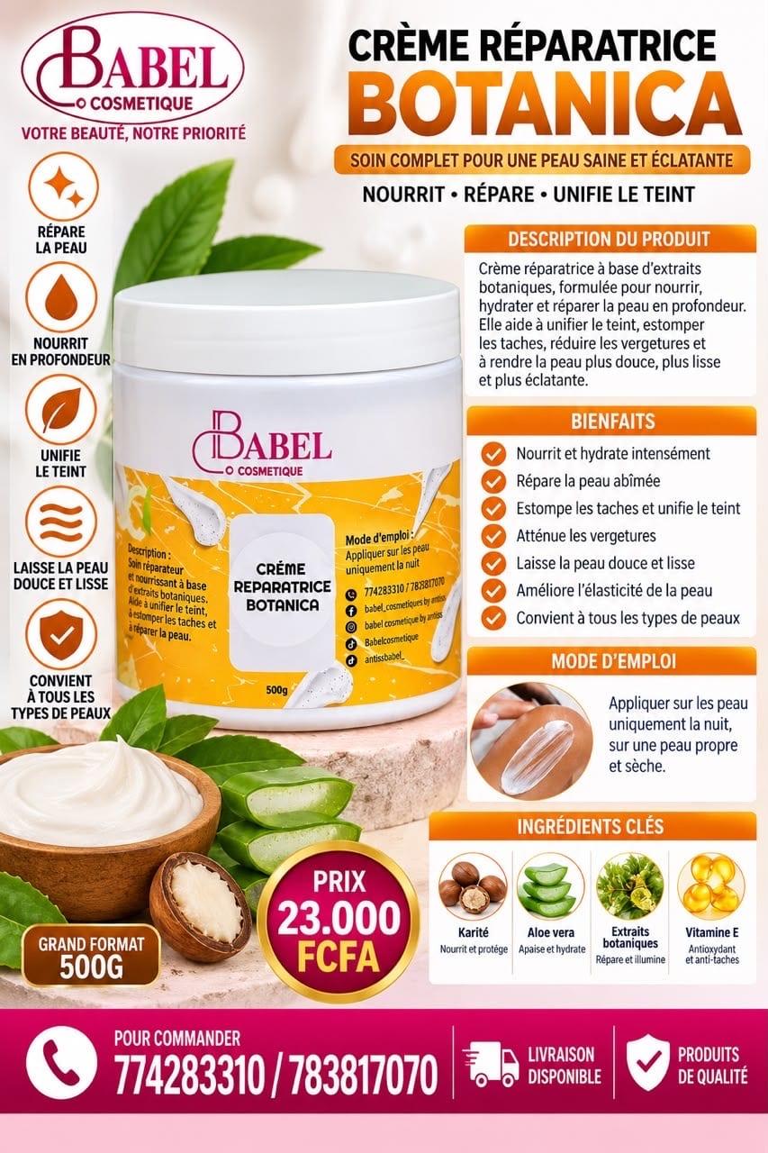 Crème Botanica GM – Babel Cosmétique