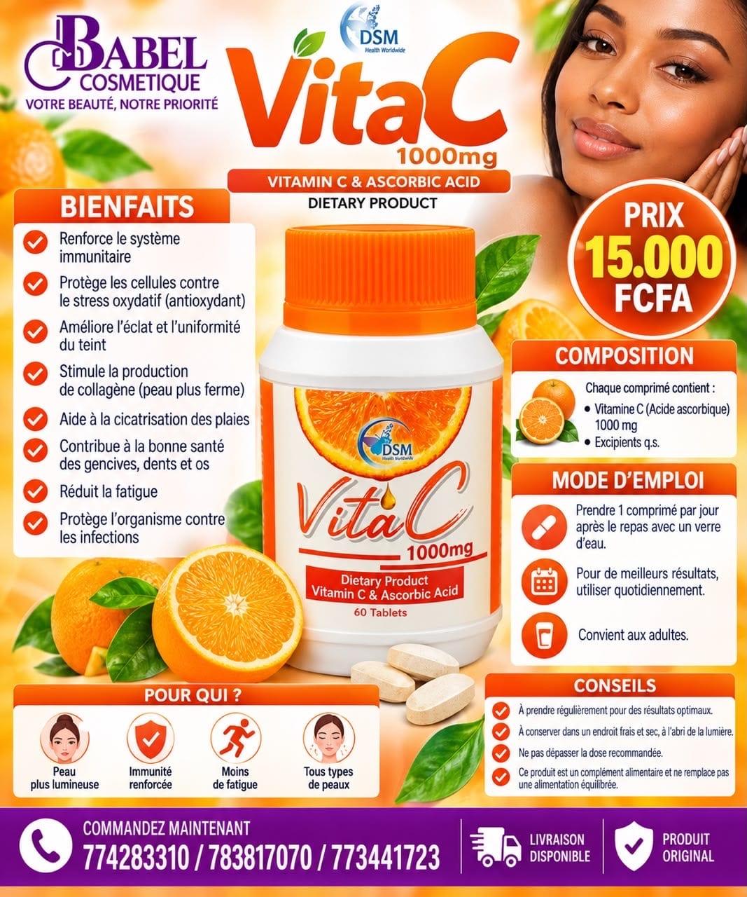 Vitamine C – Babel Cosmétique